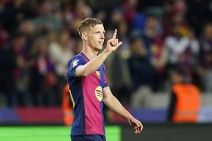 能否出战国家德比？伤退国家队的奥尔莫返回巴萨：让我们拭目以待